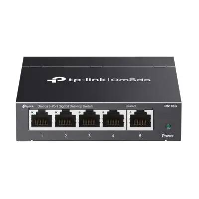 TP-LINK DS105G 5 PORT GIGABIT YÖNETİLEMEZ METAL KASA SWITCH  