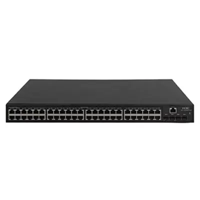 H3C LS-5048PV3-EI-PWR-GL 48 PORT GIGABIT + 4X1GB SFP UPLINK YÖNETİLEBİLİR L2 370W POE RACKMOUNT SWITCH(9801A1QQ)  