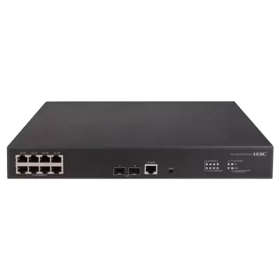 H3C 9801A1QJ S5120V2-10P-PWR-LI 8 PORT GIGABIT+2X1GB SFP 125W POE YÖNETİLEBİLİR RACKMOUNT SWITCH 