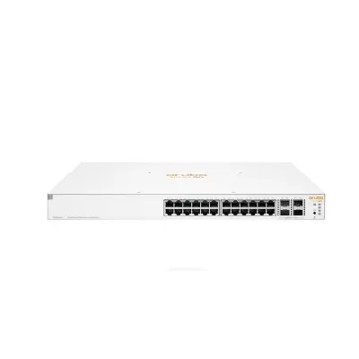 HPE ARUBA ION JL684B 1930 24 PORT GIGABIT+4X10GB SFP YÖNETİLEBİLİR L2+ RACKMOUNT 370W POE SWITCH  