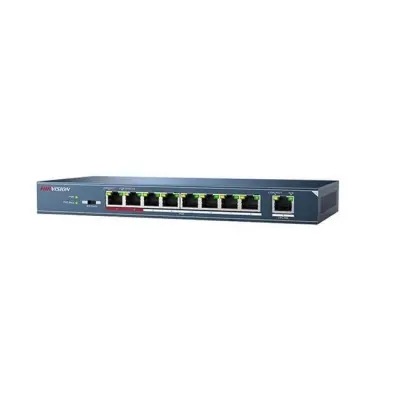 HIKVISION DS-3E0109P-E 8PORT POE 10/100 (123W) 