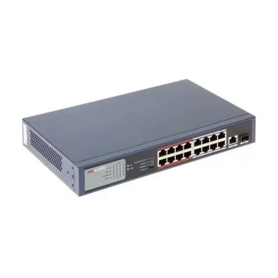 HIKVISION DS-3E0318P-E/M 16 PORT 10/100 + 1GB SFP+1GB RJ45 UPLINK 135W POE SWITCH 