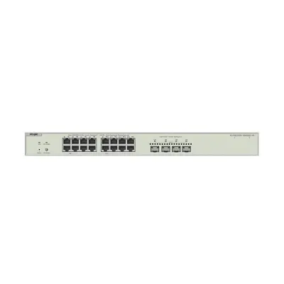 RUIJIE REYEE RG-NBS3300-16MG4XS-HP 16 PORT 2.5GB 370W POE /4 PORT 10GB SFP+ L2+ CLOUD YÖNETİLEBİLİR RACKMOUNT SWITCH  