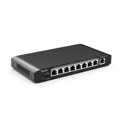 RUIJIE REYEE RG-ES109G-LP-L 8 PORT GIGABIT+1 PORT GIGABIT UPLINK 54W POE SWITCH 