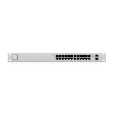 UBNT US-24-250W 24 PORT GIGABIT+2X1GB SFP+ CONSOL PORT 802.3AT/AF YÖNETİLEBİLİR 250W RACKMOUNT POE SWITCH  