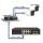 URANIUM POE-RP12 1 PORT POE GİRİŞ BESLEME+ 2 PORT POE ÇIKIŞ 10/100 METAL KASA POE REPEATER(REALTEK CHIPSET)