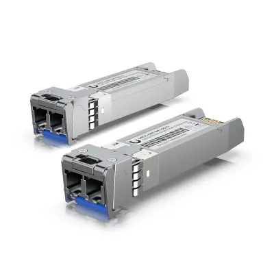 UBIQUITI UACC-OM-SM-10G-D-2 DUBLEX 10GB SFP+ LC SM 1310NM 10KM SFP MODÜL (2’Lİ PAKET) 