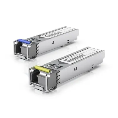 UBIQUITI UACC-OM-SM-1G-S-2 SIMPLEX 1.25GB LC SM 1310NM 3KM SFP MODÜL (2 Lİ PAKET TAKIM) 