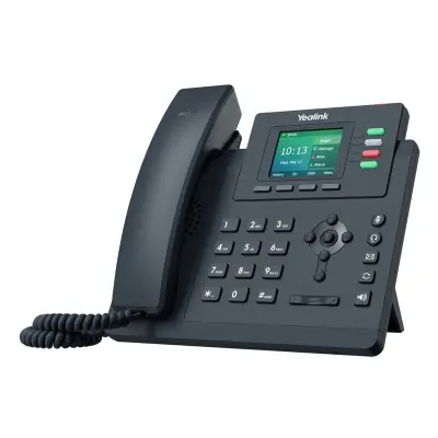 YEALİNK SIP-T33G 2.4 INC RENKLİ EKRAN HD SES NOISE PROOF POE DESTEKLİ MASAÜSTÜ TELEFON  