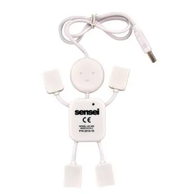 SENSEI UH-400 USB 4-PORT HUB HI-SPEED USB 2.0 