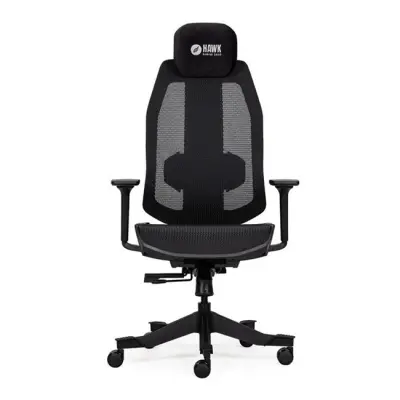 HAWK GAMING CHAIR NOVA FİLELİ SİYAH OYUNCU KOLTUĞU  