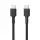 AUKEY CB-CD45-BK PD NAYLON ÖRGÜLÜ TYPE-C TYPE-C ŞARJ KABLOSU 0.9MT