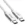 DARK DK-CB-USB240PD101 1MT TYPE-C TO TYPE-C 240W PD ULTRA HIZLI ŞARJ VE 480MBPS ÖRGÜLÜ KABLO (BEYAZ) 