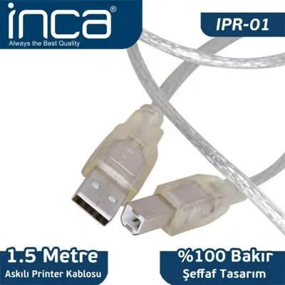 INCA IPR-01 1,5MT USB 2.0 YAZICI KABLOSU 