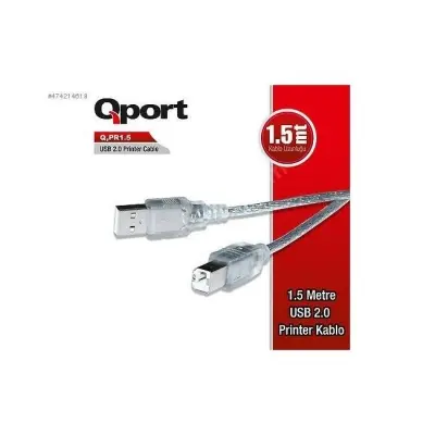 QPORT Q-PR1.5 USB 2.0 1.5M YAZICI KABLOSU 