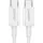 UGREEN USB-C 60W 3A QC PD HIZLI ŞARJ KABLOSU 1 MT BEYAZ 60520