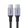 UGREEN TYPE-C 100W 5A QC PD ÖRGÜLÜ HIZLI ŞARJ KABLOSU 2 MT SİYAH 90440