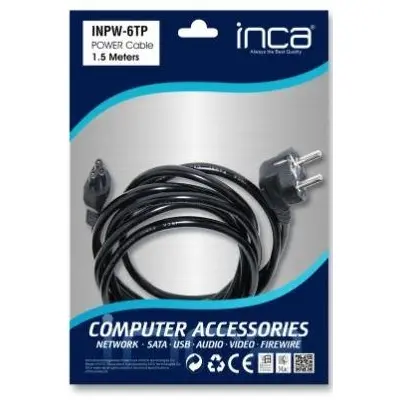 INCA INPW-06TP 1,5M NOTEBOOK YONCA POWER KABLOSU  