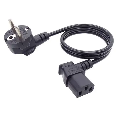 SENSEI EU POWER CORD L TİPİ (SOL) 3X0.75MM 220V 90 DERECE 1.5 METRE POWER KABLO  