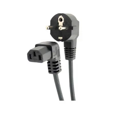 SENSEI EU POWER CORD L TİPİ (UST) 3X0.75MM 220V 90 DERECE 1.5 METRE POWER KABLO  
