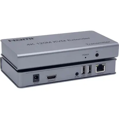 SENSEI 4K-HDTV-EXTENTION 120 METRE 4K CAT6 KVM EXTENDER(HDMI-USB-IR-AUDIO)