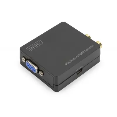 DIGITUS DS-40130-1 VGA AUDIO TO HDMI CEVIRICI  