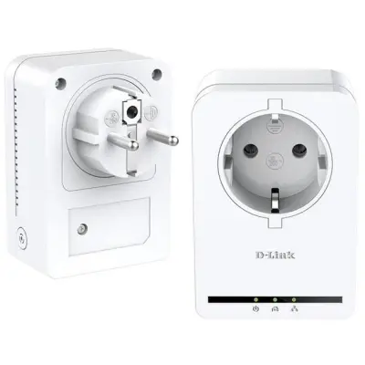 D-LINK DHP-P309AV/C1A POWERLINE 1 PORT 10/100 200MBPS POWERLINE ADAPTÖR KIT (2 Lİ PAKET)  