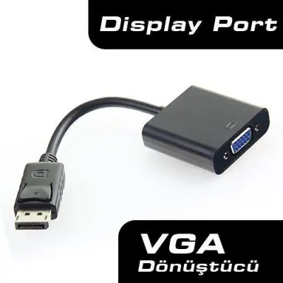 DARK DK-HD-ADPXVGA DİSPLAY PORT VGA DÖNÜŞTÜRÜCÜ 