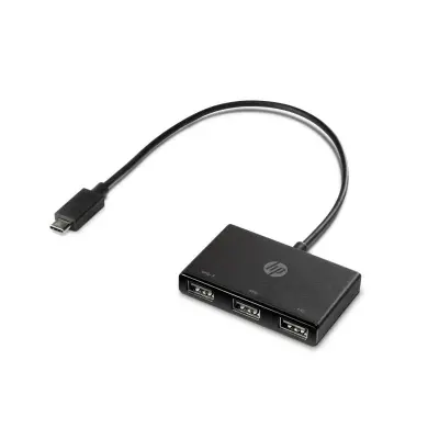HP USB-C TO USB-A HUB SİYAH Z6A00AA  