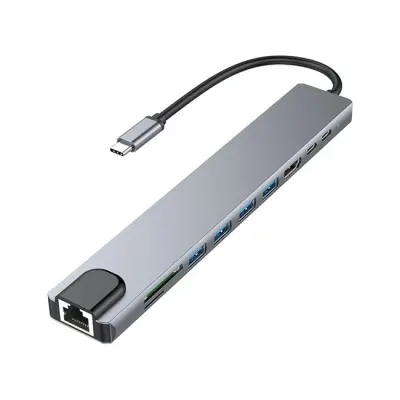 SENSEI TYPE-C 10IN1 HDMI COK FONKSIYONLU USB 3.0 DOCK STATION  