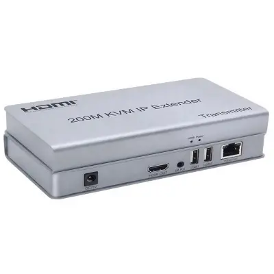 SENSEI HDTV-EXTENTION 200 METRE 1080P CAT6 KVM EXTENDER(HDMI-USB-IR-AUDIO)