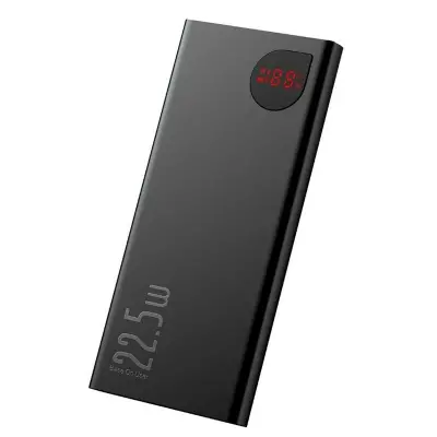 BASEUS ADAMAN METAL OVERSEAS EDITION 22.5W 10.000 MAH DIJITAL EKRANLI POWERBANK ÇIKIŞ:2XUSB 1XTYPE-C GİRİŞ:1XTYPE-C  