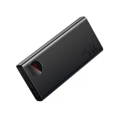BASEUS ADAMAN METAL OVERSEAS EDITION 22.5W 20.000MAH DIJITAL EKRANLI POWERBANK ÇIKIŞ:2XUSB 1XTYPE-C GİRİŞ:1XTYPE-C  