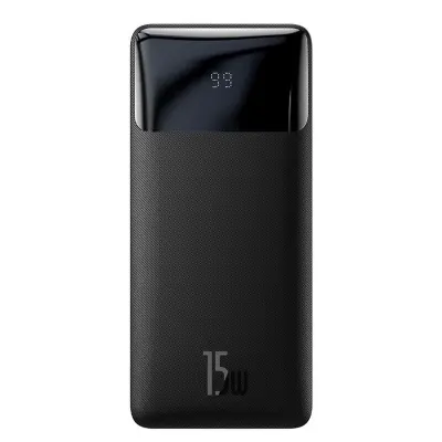 BASEUS BIPOW OVERSEAS EDITION 15W 10.000 MAH DIJITAL EKRANLI POWERBANK ÇIKIŞ:2XUSB 1XTYPE-C GİRİŞ:1XTYPE-C 1XMICRO  