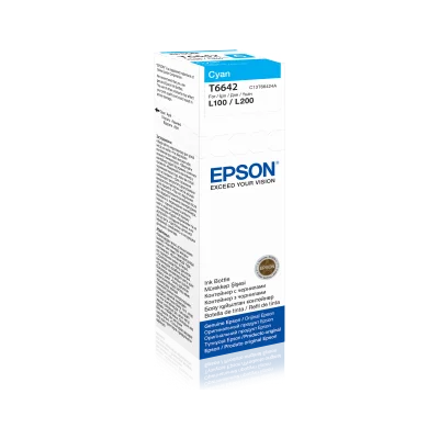 EPSON C13T66424A T6642 CYAN MÜREKKEP (L110-L200-L550-L355)