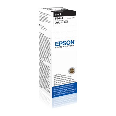 EPSON C13T66414A T6641 BLACK MRKP (L110-L200-210-L550-L355)