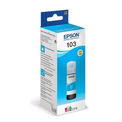 EPSON C13T00S24A 103 ECOTANK CYAN INK BOTTLE 