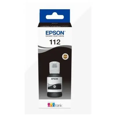 EPSON C13T06C14A 112 BLACK MÜREKKEP KARTUŞ 7.500 SAYFA 127ML L15160 L15150  