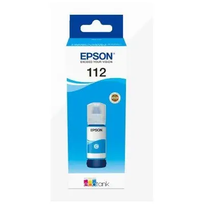 EPSON C13T06C24A 112 CYAN MÜREKKEP KARTUŞ 6.000 SAYFA 70ML L15160 L15150  