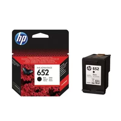 HP F6V25AE SİYAH MÜREKKEP KARTUŞ NO:652 