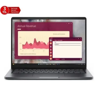 DELL NB PRO 14 ULTRA5 235U 16GB 512SSD WIN11PRO BTO113_PC14250_W (3 YIL YERİNDE GARANTİ) 