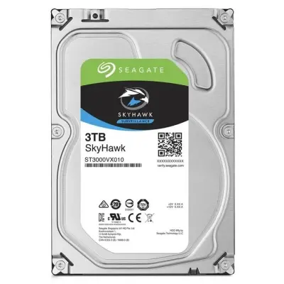 3 TB SEAGATE 3.5 SKYHAWK SATA3 SV35 5900RPM 64MB 7/24 ST3000VX009 (RESMI DIST GARANTILI)  