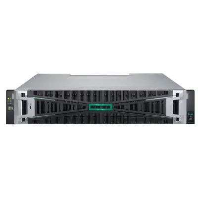 HPE MSA 2070 SFF P79245-B25 2X32GB FC 4-PORT CONTROLLER 12X1.92TB SSD 4X32GB SFP FC XCVR 23TB STORAGE  