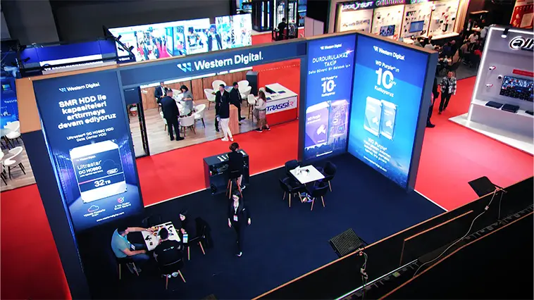 Western Digital Standı Görseli